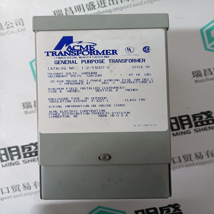 ACMETRANSFORMER T-2-53007-S(图1) ACMETRANSFORMER T-2-53007-S (3).jpg