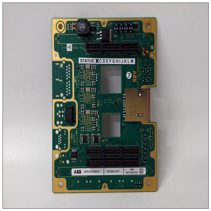 XDD501A101 3BHE036342R0101多通道处理器(图1) XDD501A101 3BHE036342R0101.jpg