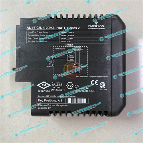 EMERSON KJ3223X1-BA1轴向振动探头