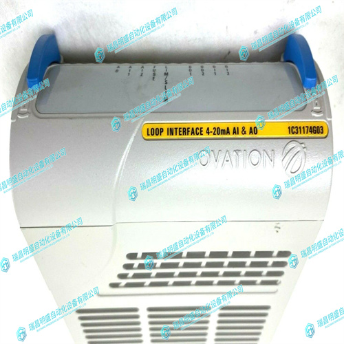 EMERSON 1C31174G03工控备件