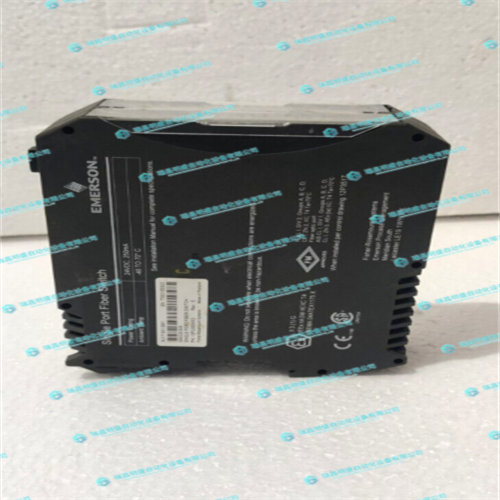 EMERSON KJ1710X1-BA1单端口光纤交换机