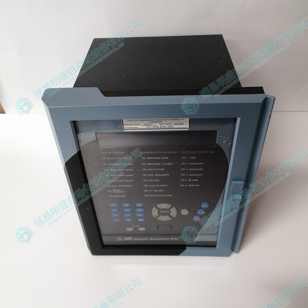 GE SR489-P5-HI-A20-E   发电机管理继电器