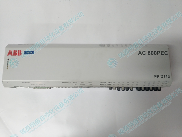 ABB PPD113B01-10-150000 3BHE023784R0123 励磁系统 