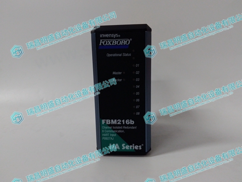 FOXBORO FBM216B P0927AJ现场控制处理器(图1) 21a82de71b451f5afb02bf27c766db63_3-24061GS033T9.jpg