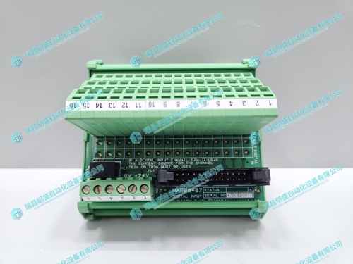 Alstom MAE00-07数字输入终端面板(图1) 860a37504217767fef14280e1bfc6996_3-240G01K105492.jpg