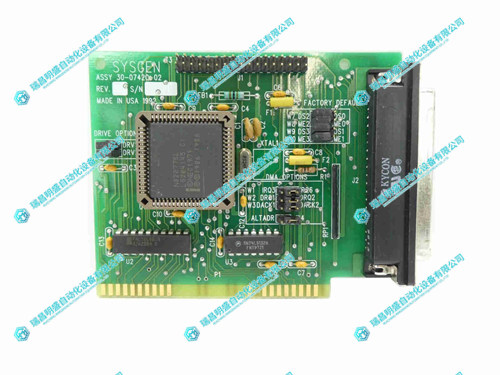 Novellus Systems 30-07420-02总线适配器(图1) sysgen_30-07420-02_isa_bus_adapter_pcb_card_novellus_systems_no_faceplate_new_1.jpg