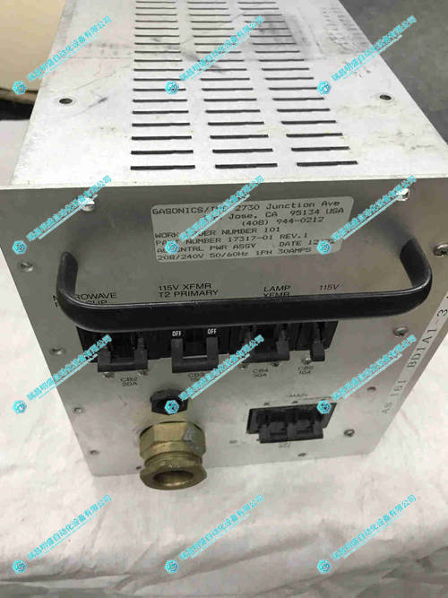 Gasonics 17317-01等离子剥离器(图1) 17317-01_ac_mod_pwr_for_gasonics_aura_3010_plasma_asher_stripper_awd-d-2-12-003.jpg
