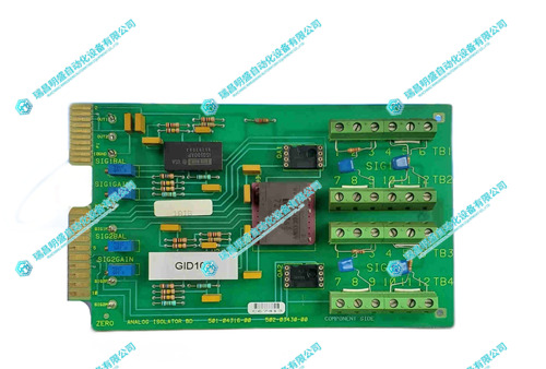 GIDINGS&LEWIS 502-03430-00模拟隔离器模块