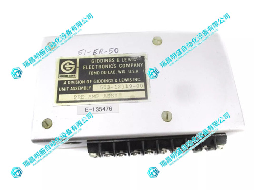GIDINGS&LEWIS 503-12119-00处理器