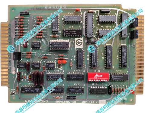 GIDINGS&LEWIS 502-02819-00数字化控制板