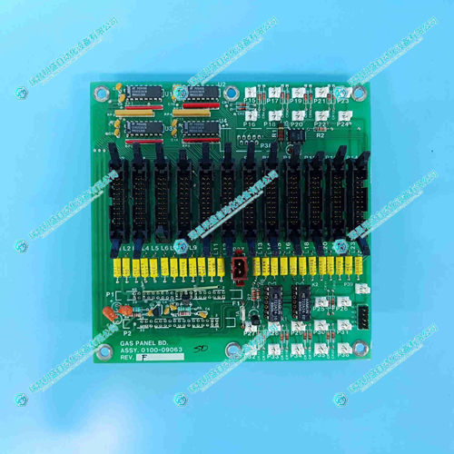 AMAT Applied Materials 0100-09063模拟输入模块(图1) 130-0301_amat_applied_0100-09063_w_pcb_assy_gas_panel_used.jpg