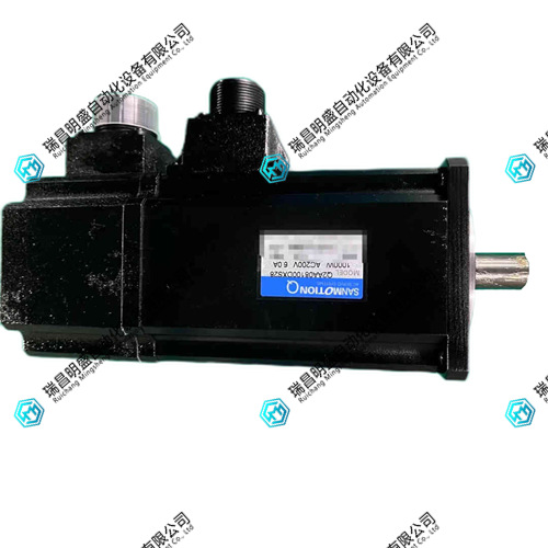 SANYO DENKI Q2AA08100DXS2交流电伺服电机(图1) one_used_q2aa08100dxs28_sanyo_denki_servo_motor_expedited_shipping.jpg