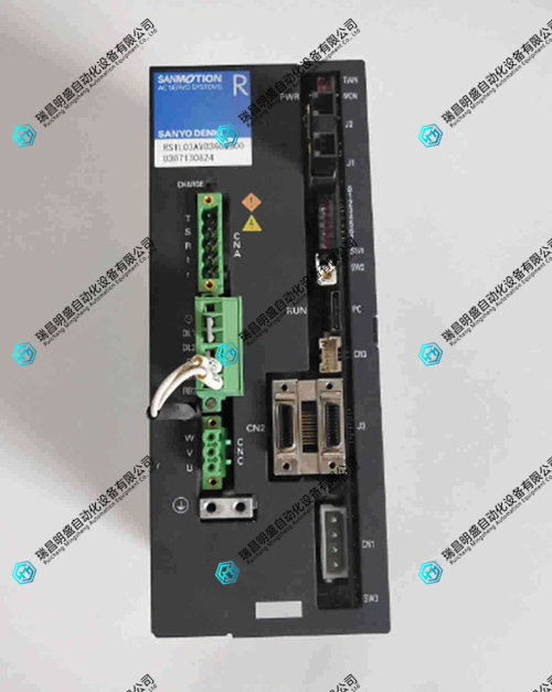 Sanyo Denki RS1L03AV0360MB00伺服驱动器(图1) used_tested_sanyo_denki_rs1l03av0360mb00_servo_drive_3.jpg